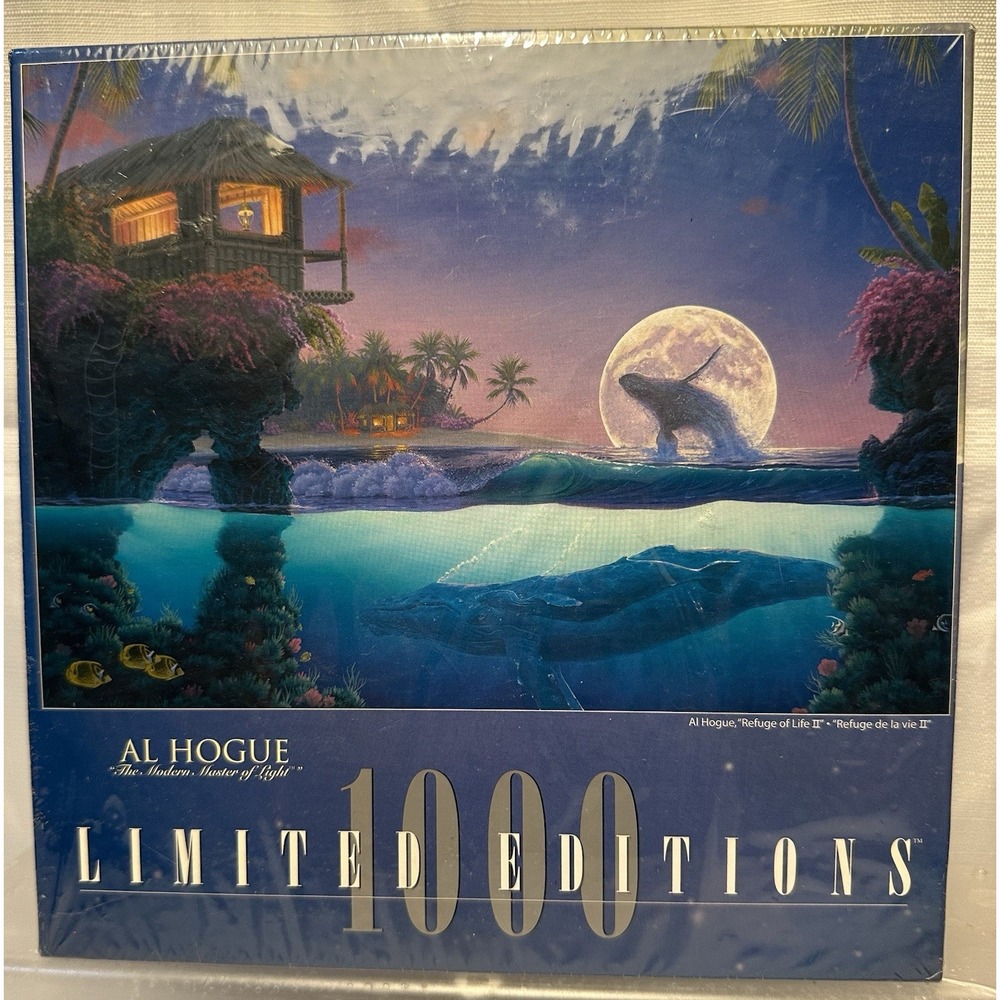 RoseArt Al Hogue Refuge of Life II Limited Edition 1000 Piece Puzzle‎ Brand NEW